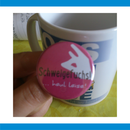 Boss Tasse und Pin - das etwas andere Geburtstagsgeschenk