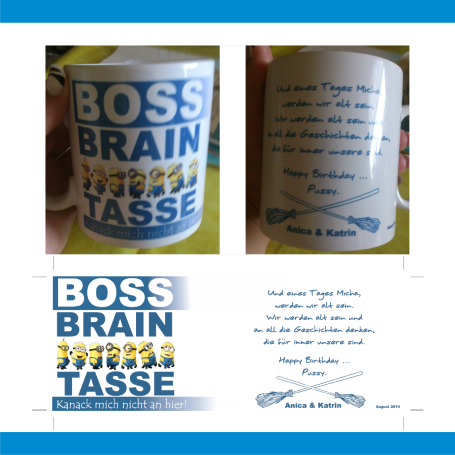 Boss Tasse - das etwas andere Geburtstagsgeschenk